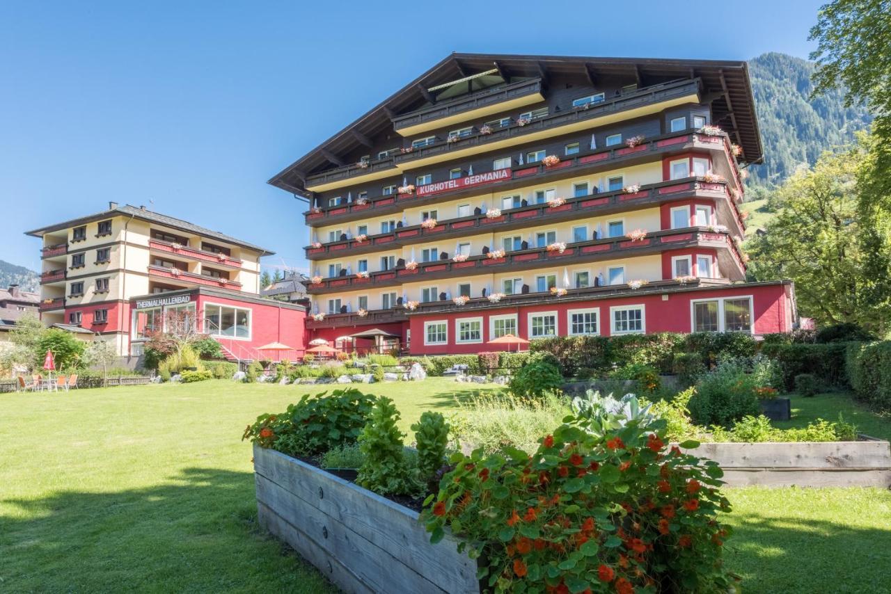 Hotel Germania Gastein - Ganzjaehrig Inklusive Alpentherme Gastein & Sommersaison Inklusive Gasteiner Bergbahnen Bad Hofgastein Eksteriør bilde