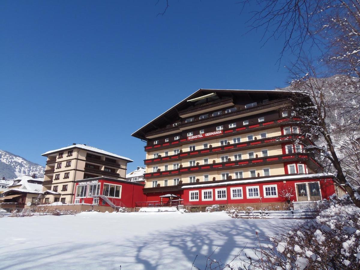 Hotel Germania Gastein - Ganzjaehrig Inklusive Alpentherme Gastein & Sommersaison Inklusive Gasteiner Bergbahnen Bad Hofgastein Eksteriør bilde