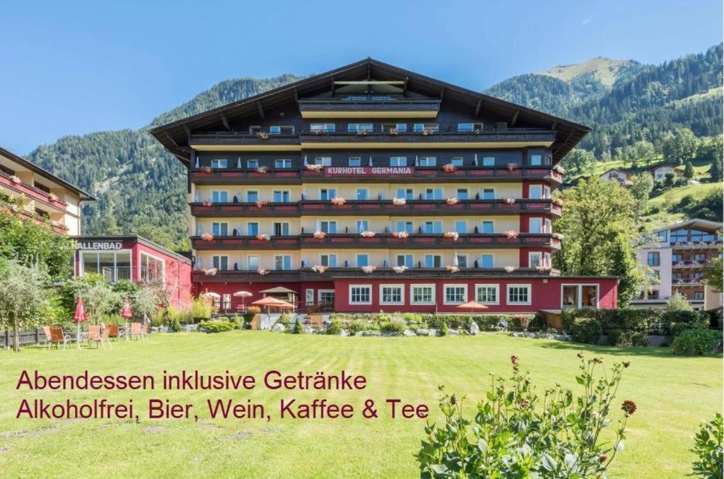 Hotel Germania Gastein - Ganzjaehrig Inklusive Alpentherme Gastein & Sommersaison Inklusive Gasteiner Bergbahnen Bad Hofgastein Eksteriør bilde