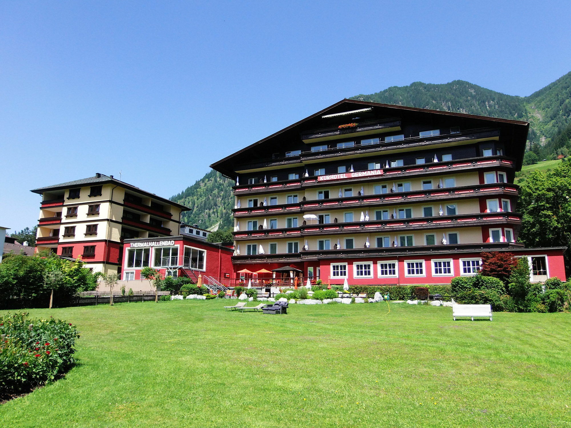 Hotel Germania Gastein - Ganzjaehrig Inklusive Alpentherme Gastein & Sommersaison Inklusive Gasteiner Bergbahnen Bad Hofgastein Eksteriør bilde